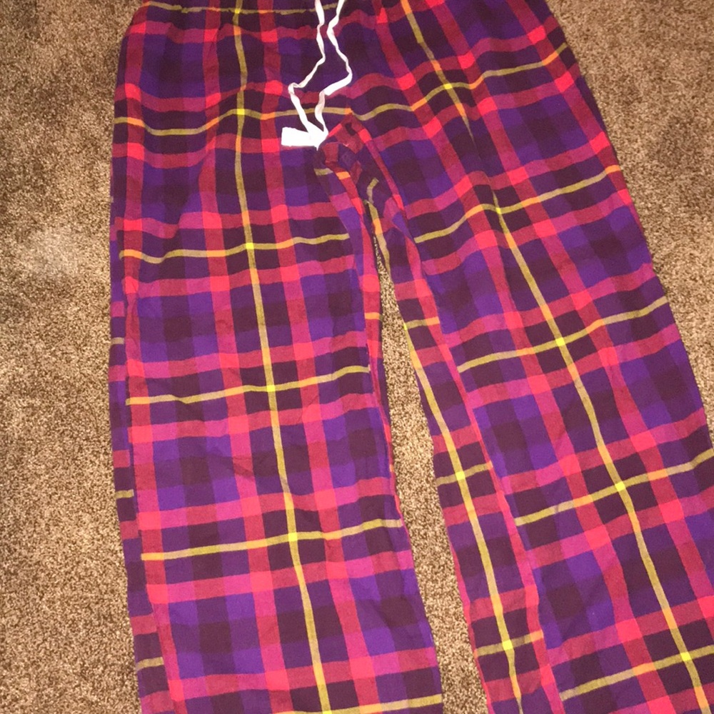 plaid pajama pants